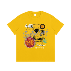 Basketball Skull Tee Essential Cotton Street Wear T Shirt