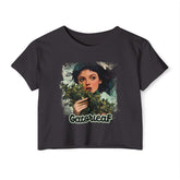 Crop Top Women's Festival Cotton Summer Street Wear Apparel