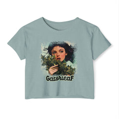 Crop Top Women's Festival Cotton Summer Street Wear Apparel