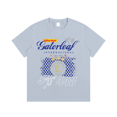 Internacional Race Flag T-Shirt Essential Cotton Street Wear Tee