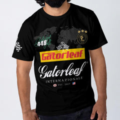 Race Flag Cotton Casual Tee Street Wear T-Shirt