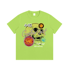 Basketball Skull Tee Essential Cotton Street Wear T Shirt