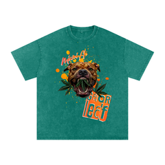 Miami FL Bully Acid Wash Oversize Street Wear Tee