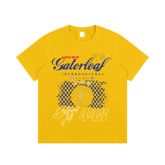Internacional Race Flag T-Shirt Essential Cotton Street Wear Tee