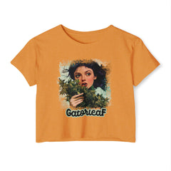 Crop Top Women's Festival Cotton Summer Street Wear Apparel