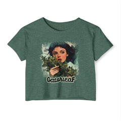 Crop Top Women's Festival Cotton Summer Street Wear Apparel