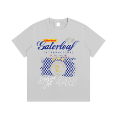 Internacional Race Flag T-Shirt Essential Cotton Street Wear Tee