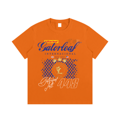 Internacional Race Flag T-Shirt Essential Cotton Street Wear Tee