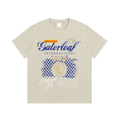 Internacional Race Flag T-Shirt Essential Cotton Street Wear Tee
