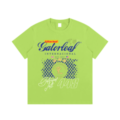 Internacional Race Flag T-Shirt Essential Cotton Street Wear Tee
