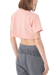 GL Miami FL Street Wear Snow Washed Crop Top