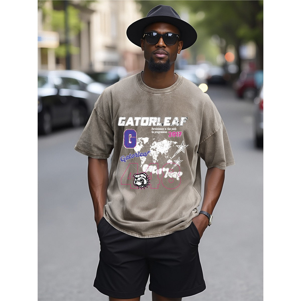 Persistence Tee Heavyweight Washed Street Wear T Shirt