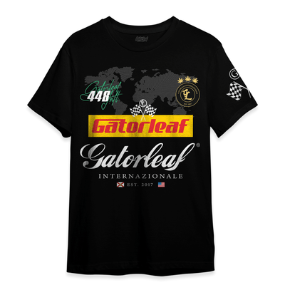 Race Flag Cotton Casual Tee Street Wear T-Shirt